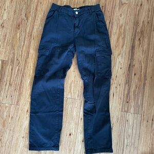 MNG Black Cargo Pants